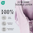 22 Momme Silk Sleep Cap with Ice Silk Band (T)